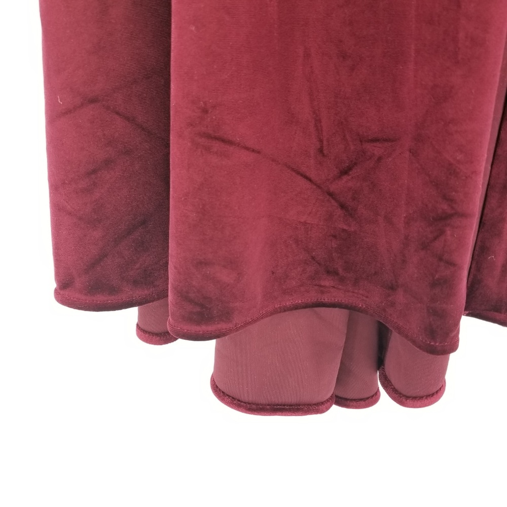 JS Collection 14 Wine V Neck Zip Dress 7BB60 - Picture 3 of 6